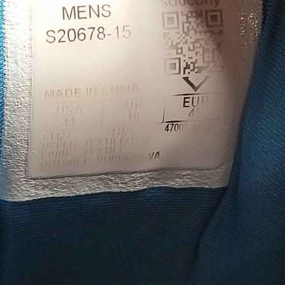 Saucony Triumph 19 Athletic Running Shoes Gray Blue Men’s Size 11 - Picture 8 of 8